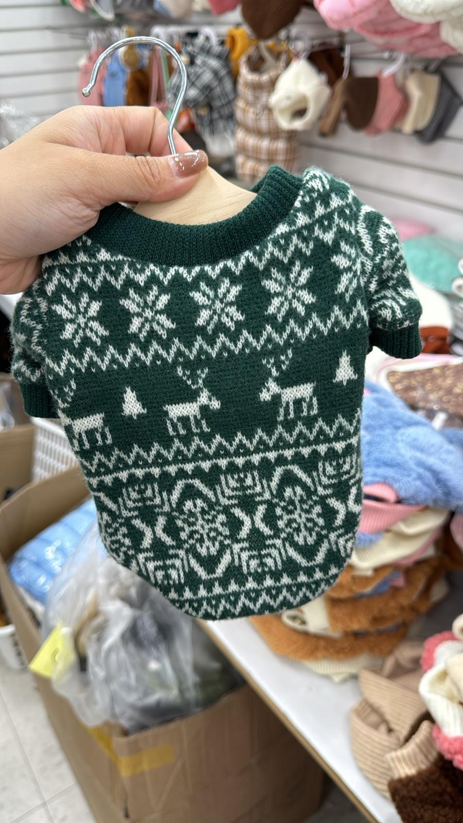 [ 韓國連線進行中🇰🇷 ] 韓國製 聖誕節 Ugly Sweater 🎄 (2色入)