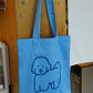 [ 韓國直送 🇰🇷 ] 療癒系寵物插畫家 Tote Bag（韓國製）