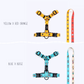 [ 韓國直送 🇰🇷 ] Float X Zero Per Zero  H 型胸帶（2色入）