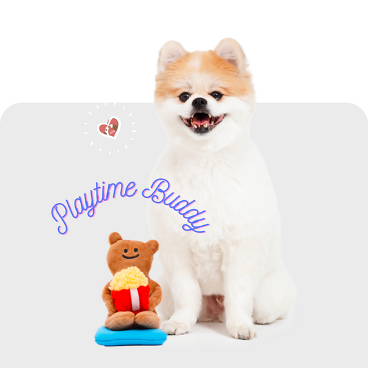 [韓國直送🇰🇷] Popcorn Playtime Buddy 藏食玩具🍿🧸