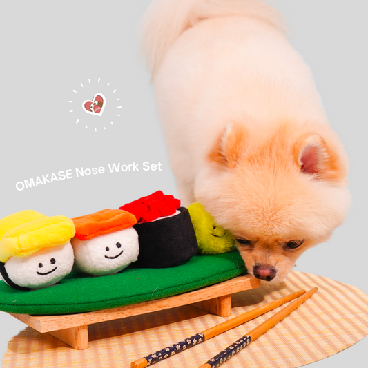 [ 韓國直送 🇰🇷 ] OMAKASE 廚師發板藏食玩具 5 件套🍣👩🏻‍🍳