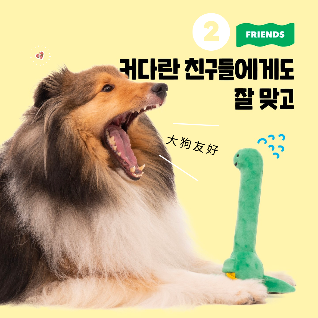 [ 韓國直送 🇰🇷 ] Joguman Studio Brachio Friends 恐龍玩具🦕