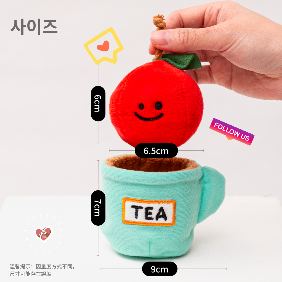 [ 韓國直送 🇰🇷 ] 圓碌碌 蘋果茶藏食玩具🍎☕️